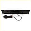 Black plastic backup camera rear tailgate handle mount with wiring and connectors for ford f-250 f-350 back side