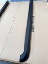 Black rubber side step protector for ford ranger px1/2/3 2012-2021 bedside rail covers 3 piece set