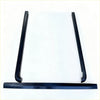Black rubber door weather stripping seals from bedside rail covers 3 piece set for mitsubishi triton 2024 textured black