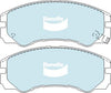Bendix 4x4 Brake Pad Set Front DB1270 -4WD