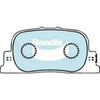 Bendix General CT Brake Pad Set Rear DB1434 GCT