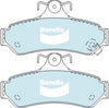 Bendix Heavy Duty Brake Pad Set Rear DB1475 HD