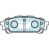 Bendix Ultimate Brake Pad Set Rear DB1672 ULT