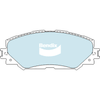 Bendix 4x4 Brake Pad Set Front DB1802 -4WD
