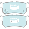 Bendix Heavy Duty Brake Pad Set Rear DB1814 HD