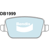 Bendix General CT Brake Pad Set Rear DB1999 GCT