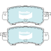 Bendix 4x4 Brake Pad Set Rear DB2227 -4WD