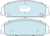 Bendix Heavy Duty Brake Pad Set Front DB2266 HD