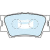 Bendix EV Hybrid Brake Pad Rear SET DB1832 EV