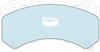 Bendix 4x4 Brake Pad Set Front DB2375 -4WD