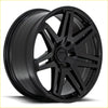Black matte finished bgw capone alloy wheel with multi spoke design and dc logo center cap