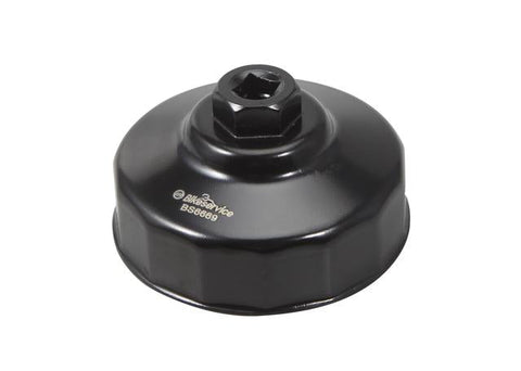 Bikeservice Cup Oil Filter Wrench 80mm-15Flute