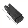 Black plastic a c switch with a c label for toyota 4runner rav4 hilux heating and cooling control push button
