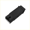 Black plastic a c switch connector with metallic contacts for toyota 4runner rav4 hilux push button back side view