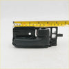Black plastic door handle with textured grip and integrated latch for Toyota Hilux SR5 2004-2013 shown from back side