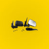 Black Door Mirrors for Toyota Hilux 1997-2006