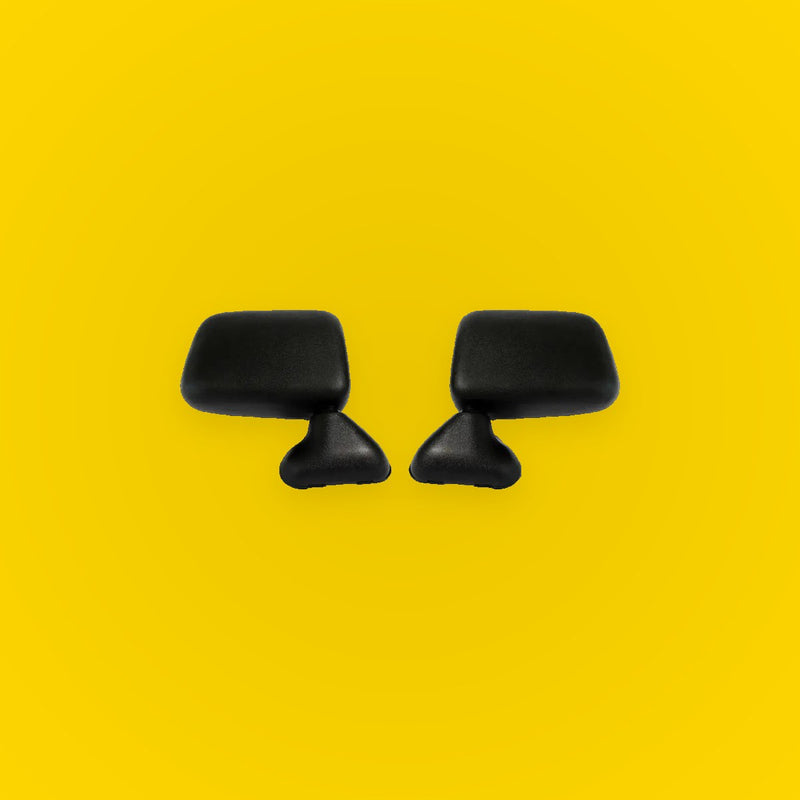 Black Door Mirrors for Toyota Hilux 4Runner N100 4WD 1988-1998