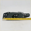 Black front inside door handle for ford ranger t6 2012-2020 showing black plastic handle with latch and mounting holes back side