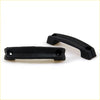 Black inner door handles for nissan datsun 620 720 1972-1986 with black rubber grips molded contours and pre-drilled holes