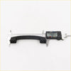 Black rubber handle with molded grip sections measured by digital caliper for nissan datsun 620 720 door handles