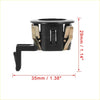 Black rear bumper pdc parking sensor retainer with gold metal clamps for toyota 4wd ute offroad use