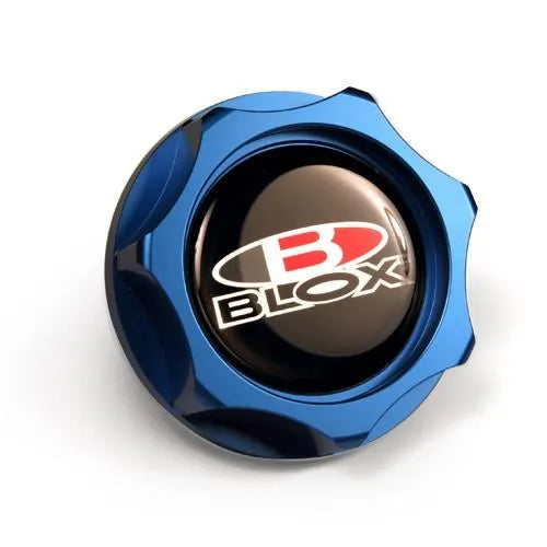 Blox Racing Bxac-00501-BL Racing Billet Oil Cap - Blue