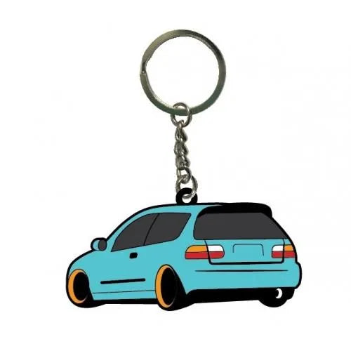 Blox Racing Bxap-00088 Racing Honda EG Keychain