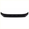 Black glossy rear bumper spoiler with curved design and mounting holes for bonnet guard protector ford ranger 2022+