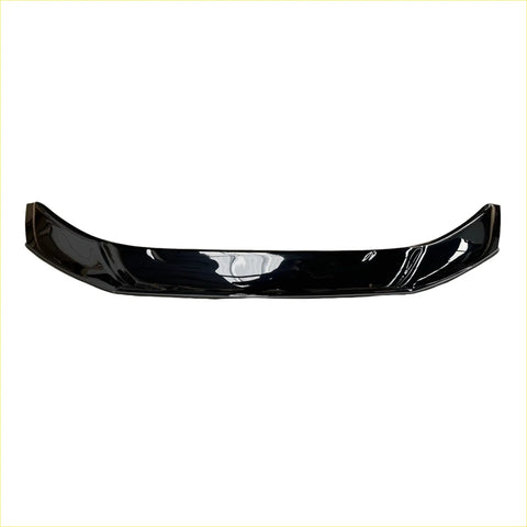 Black glossy plastic front bumper spoiler for bonnet guard protector stone guard mitsubishi triton 2024+