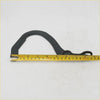 Black rubber bonnet hinge handle for toyota hilux ln100-ln111 1988-1997 with curved ergonomic grip sections