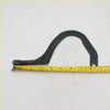 Bonnet hinge lh for toyota hilux 1988-1997 showing black metal curved ergonomic motorcycle handlebar grip with mounting holes