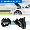 Black plastic bonnet latch assembly with metal spring for Toyota Avalon 2005-2010 automotive use