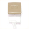 Beige plastic bonnet latch cover for toyota hilux mk7 kun26 sr5 ute 2005-2014 with textured surface and molded logo