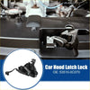 Black plastic and metal bonnet latch lock assembly with spring mechanism for toyota tundra 2014-2021 replacement