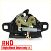 Black and gold bonnet latch striker lock with spring for right-hand drive toyota hilux ln40 rn46 1978-1983 back side