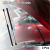 Black metal bonnet lift supports struts in a pair for toyota fj cruiser 2007-2010 hood replacement
