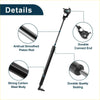 Black bonnet lift support strut for Toyota Land Cruiser with antirust piston rod and strong carbon steel body