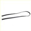 Black rubber bonnetto cowl weatherstrip seal for Nissan Datsun Fairlady Z S30 240Z 260Z shown from back side