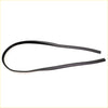 Black rubber bonnetto cowl weatherstrip seal for Nissan Datsun Fairlady Z S30 240Z 260Z shown from the back side