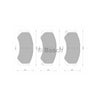 Bosch Blue Line Brake Pad Set Front DB1270BL