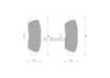 Bosch Blue Line Brake Pad Set Rear DB1384BL