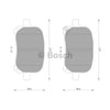 Bosch Blue Line Brake Pad Set Front DB1345BL