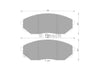 Bosch Blue Line Brake Pad Set Front DB1815BL