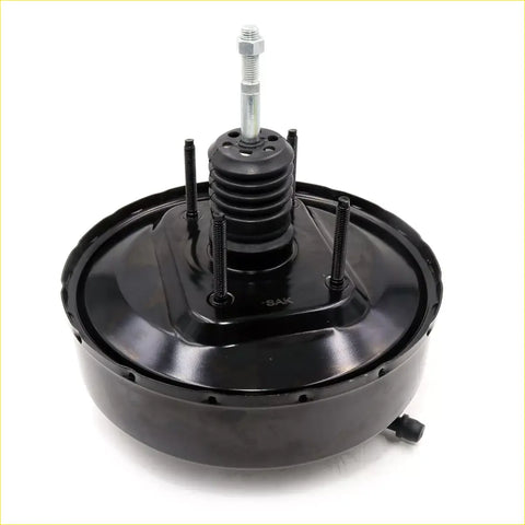 Black rubber bonded brake booster with central threaded rod and bolts for toyota hilux rn80 rn90 yn86 yn92 rn105 2wd back side