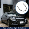 Black rubber brake hose with metallic fittings for toyota crown rear left right hydraulic use no 90947c2073
