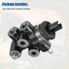 Black cast iron brake load sensing proportioning valve with threaded ports and black plastic actuator for toyota land cruiser