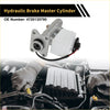 Silver hydraulic brake master cylinder with white reservoir and black wiring for toyota hilux ln3 ln6