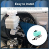 White plastic reservoir and silver metal brake master cylinder assembly for toyota land cruiser brake system