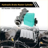 Brake master cylinder with turquoise plastic reservoir and metallic gray housing for toyota landcruiser 1996-2003