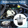 Silver brake vacuum pump with black rubber seals and central shaft for toyota hilux 1993-2001 braking system